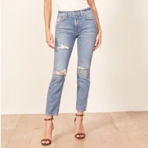 Reformation Julia High Cigarette Jeans